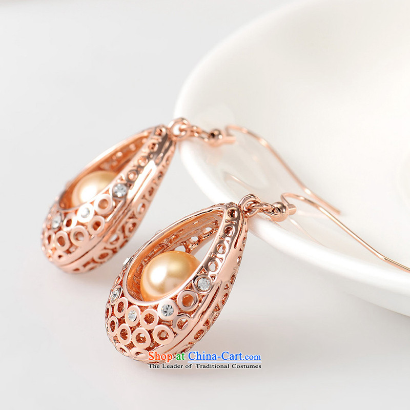 Verisign China viennois Connie rose gold stylish, classy and stylish wild female earrings with ornaments to his girlfriend, better charm gift Wei Ni-hwa (viennois shopping on the Internet has been pressed.)