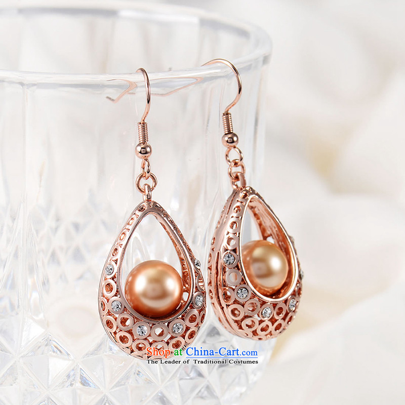 Verisign China viennois Connie rose gold stylish, classy and stylish wild female earrings with ornaments to his girlfriend, better charm gift Wei Ni-hwa (viennois shopping on the Internet has been pressed.)