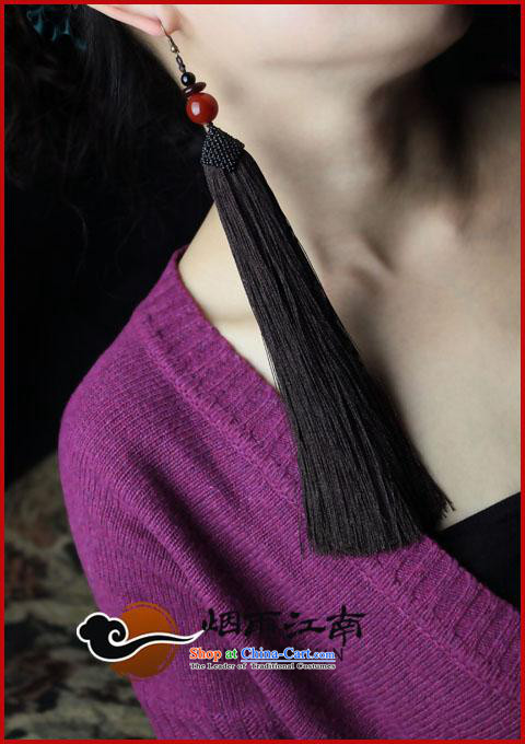 Gangnam-gu rainy earrings long exaggerated edging agate national China wind long stage accessories picture, prices, brand platters! The elections are supplied in the national character of distribution, so action, buy now enjoy more preferential! As soon as possible.