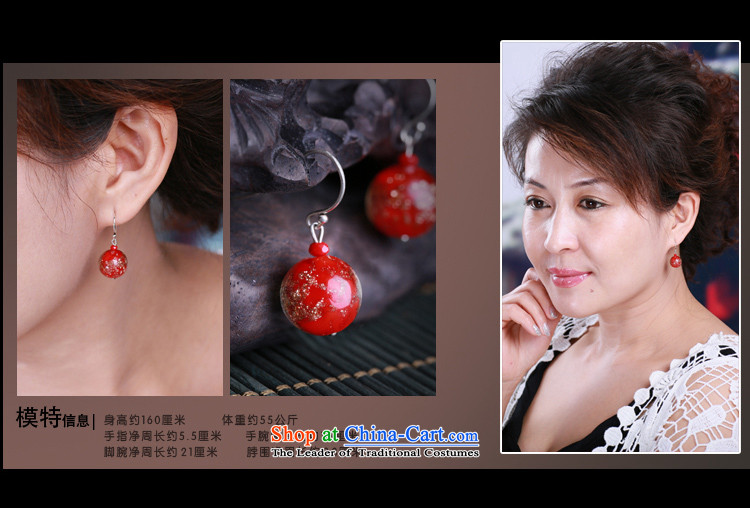 Gangnam-gu rainy retro earrings ear fall arrest red bride red marriage Ear Ornaments China wind female ornaments 925 glass picture folder, prices, brand platters! The elections are supplied in the national character of distribution, so action, buy now enjoy more preferential! As soon as possible.