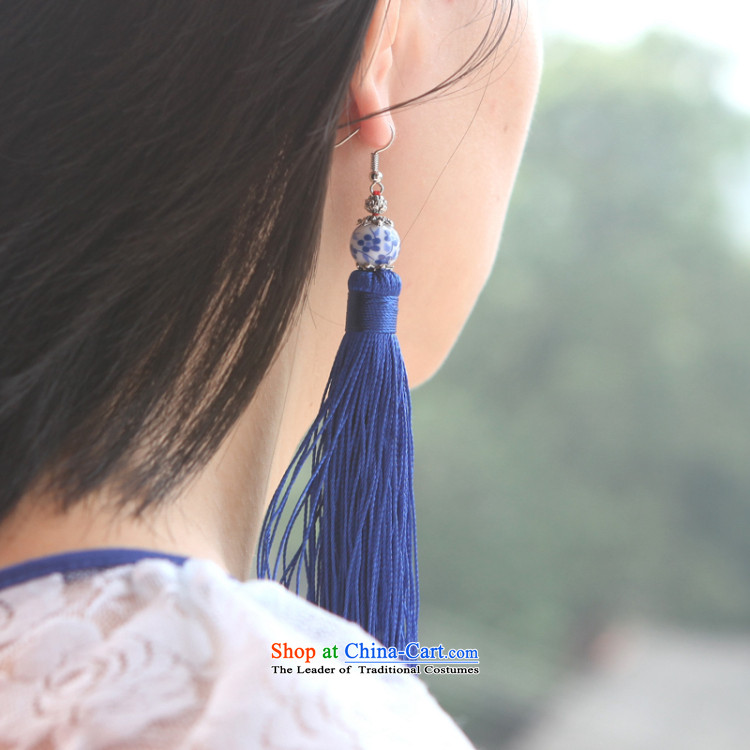 Song is colorful and stylish blue ceramic edging earrings ear Fall Arrest of ethnic manually retro China wind small Phillips-head - red picture, prices, brand platters! The elections are supplied in the national character of distribution, so action, buy now enjoy more preferential! As soon as possible.