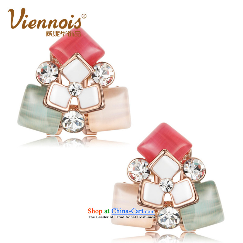 Wei Ni stylishly viennois China , Japan and the rok wild leisure earrings accessories to his girlfriend Kim in the Gift Charm