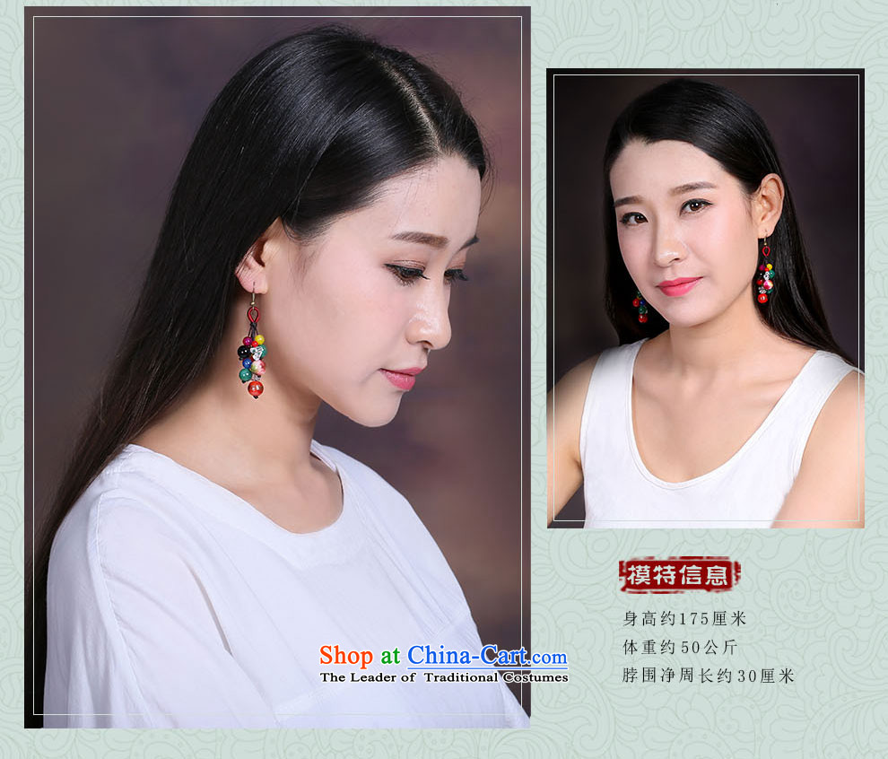 Gangnam-gu rainy in Yunnan ethnic wind earrings Lijiang ornaments long China wind ear fall arrest without Kungkuan temperament ear ornaments female 925 silver coarse ear hook picture, prices, brand platters! The elections are supplied in the national character of distribution, so action, buy now enjoy more preferential! As soon as possible.