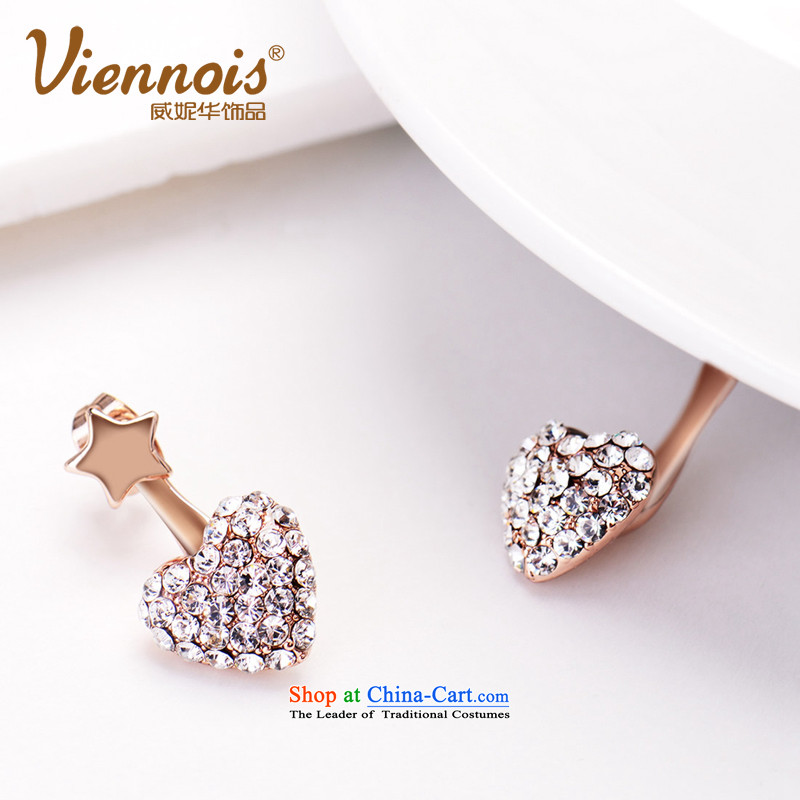 Wei Ni stylishly viennois China , Japan, and the ROK is elegant and modern furnishings to my girlfriend earrings gifts of gold Charm