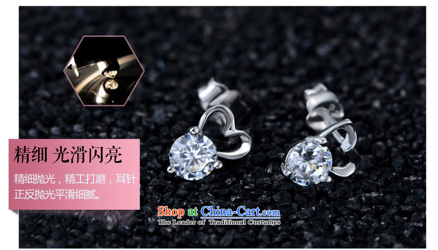 Memnarch Jooi 925 Yingerh Cod staple Women Korean fashion earrings ear ornaments addition girlfriend birthday Christmas presents crystal white pictures,.China price, brand platters! The elections are supplied in the national character of distribution, so action, buy now enjoy more preferential! As soon as possible.