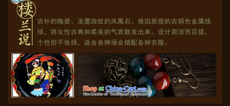 Original manually ceramic Phoenix stone jewelry products short of ancient ethnic groups wind earrings retro fall arrest girls between the ear ear clip copper-colored _Fit plus $2 No Kungkuan Picture, prices, brand platters! The elections are supplied in the national character of distribution, so action, buy now enjoy more preferential! As soon as possible.