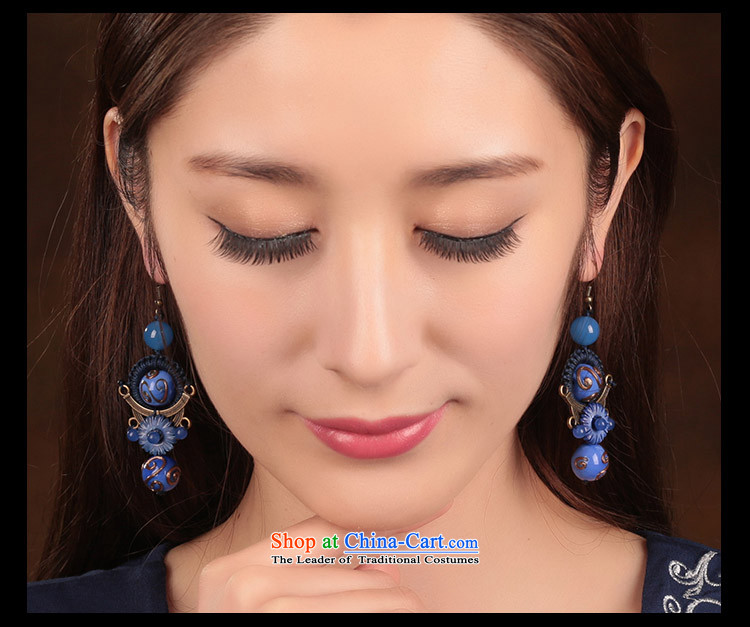 Blue glass earrings women ancient classical agate long temperament ear fall arrest girls China wind ear ornaments 925 Yingerh Cod check_ANTI-ALLERGY plus 2 million picture, prices, brand platters! The elections are supplied in the national character of distribution, so action, buy now enjoy more preferential! As soon as possible.