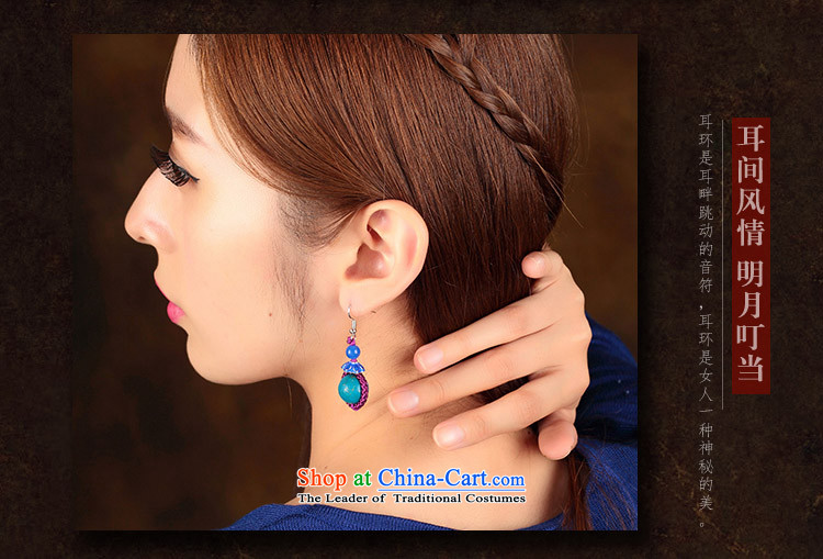 Ethnic earrings retro ear Fall Arrest China wind blue furnishings female short-Kungkuan Ear Clip Ear Ornaments Switch Ear Clip Silver _Fit Plus 2$Kungkuan no picture, prices, brand platters! The elections are supplied in the national character of distribution, so action, buy now enjoy more preferential! As soon as possible.