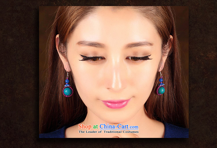 Ethnic earrings retro ear Fall Arrest China wind blue furnishings female short-Kungkuan Ear Clip Ear Ornaments 925 Yingerh Cod check_ANTI-ALLERGY plus 2 million picture, prices, brand platters! The elections are supplied in the national character of distribution, so action, buy now enjoy more preferential! As soon as possible.