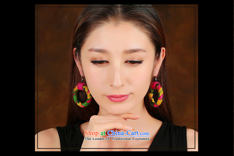 Yunnan ethnic wind ancient style large earrings retro circle exaggerated ear ear ornaments women fall arrester fabrics for Ear Clip Silver _Fit Plus 2$Kungkuan no picture, prices, brand platters! The elections are supplied in the national character of distribution, so action, buy now enjoy more preferential! As soon as possible.
