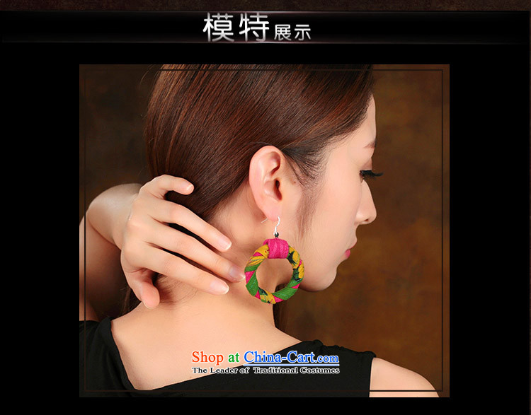 Yunnan ethnic wind ancient style large earrings retro circle exaggerated ear ear ornaments women fall arrester fabrics ordinary alloy earhook copper-colored_high hardness, not easy to deform picture, prices, brand platters! The elections are supplied in the national character of distribution, so action, buy now enjoy more preferential! As soon as possible.