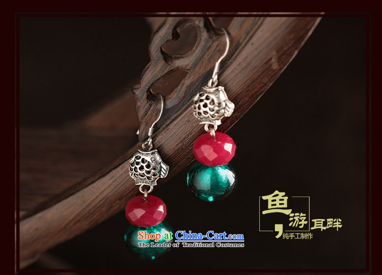 Glass Classical Chinese earrings sheikhs wind ears pierced ears female retro-ornaments of ethnic ear fall between Ear Clip Silver _Fit Plus 2$Kungkuan no picture, prices, brand platters! The elections are supplied in the national character of distribution, so action, buy now enjoy more preferential! As soon as possible.