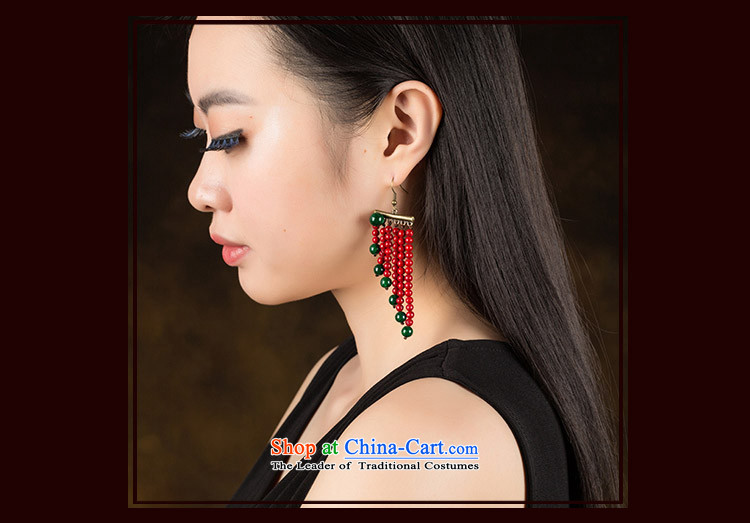 Ancient Costume Jewelry China wind magenta stream Sioux nation wind earrings marriages ear fall arrest girls 925 Yingerh Cod check_ANTI-ALLERGY plus 2 million picture, prices, brand platters! The elections are supplied in the national character of distribution, so action, buy now enjoy more preferential! As soon as possible.