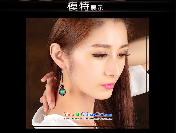 The Shek agate ethnic earrings long temperament Retro classic style fall arrester ear ear ornaments women ancient 925 Yingerh Cod check_ANTI-ALLERGY plus 2 million picture, prices, brand platters! The elections are supplied in the national character of distribution, so action, buy now enjoy more preferential! As soon as possible.