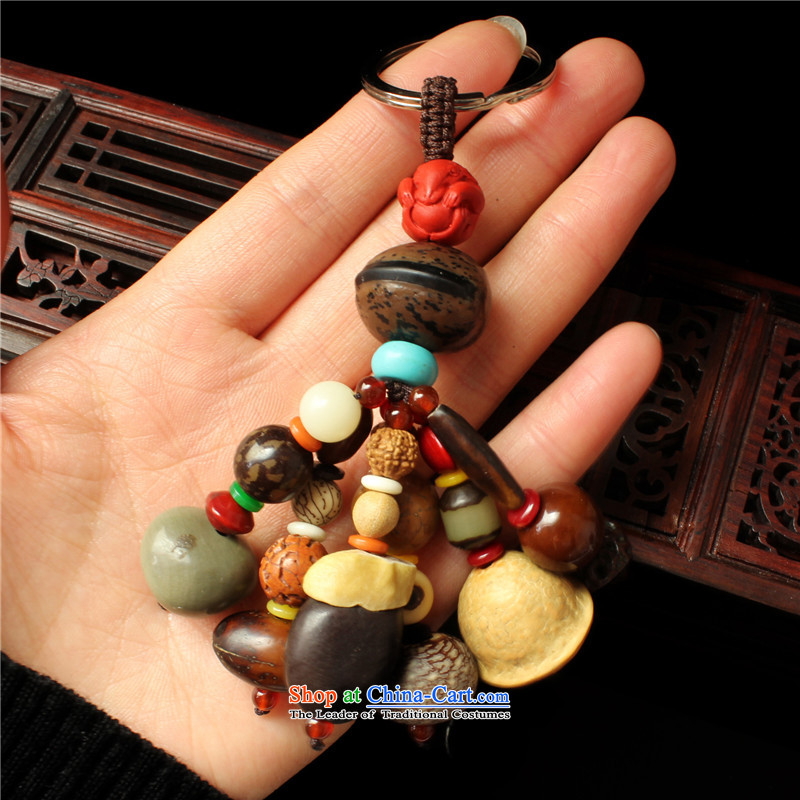 Eric Li 18th sub-set of turbot bodhi pendants hanging hand part cinnabar lotus wooden fish fruit red silk Silverstrand Burma effort as the cable ties of the Chinese zodiac, set-Cheung Kok shopping on the Internet has been pressed.