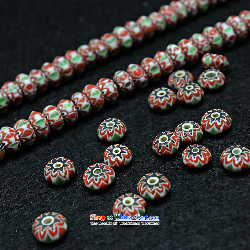 As a result of high Nepal ancient euthanasia glass beads mt bead with Pearl River Delta across the Pearl of the heat sink manually beaded DIY jewelry accessories style 3 spacers 8*5mm $25/10-2 (sent by euthanasia has been pressed shopping on the Internet