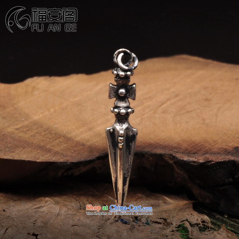 The Ascott Fuan DIY possession Yin Tai silver ancient law empowering the devils pendants law is a string bead Accessories/each length of about 38mm old silver, Fuan Pavilion (FUANGE),,, shopping on the Internet