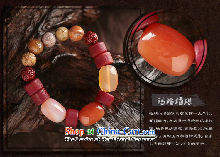 Original agate hand string Old Glass Accessories retro ethnic hand chain jewelry products China wind female wrist net size (Posted Amount wrist 1983-1995 cm photo, prices, brand platters! The elections are supplied in the national character of distribution, so action, buy now enjoy more preferential! As soon as possible.