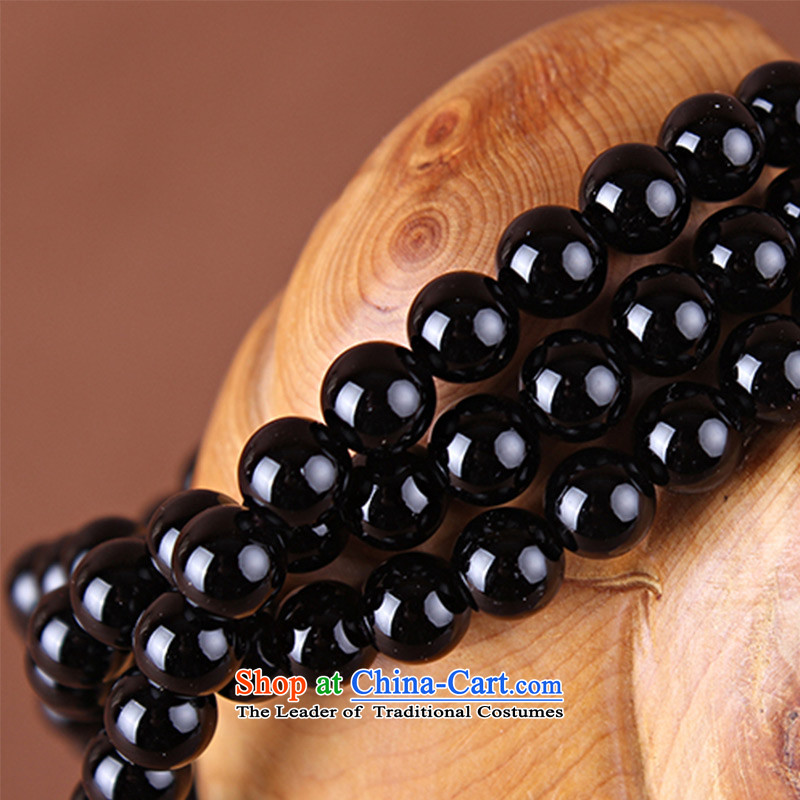 12 animals of the Clare Albemarle black agate hand string black agate bead bracelets 108 multi-turn female couple of auspicious ornaments black agate, Mr. Clerides and Lunar New Year 6mm Albemarle (kelaiyabao) , , , shopping on the Internet