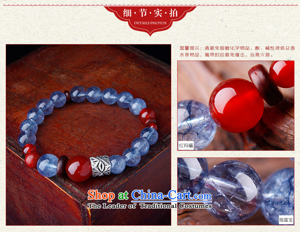 Phoenix Nirvana aquamarine Po Couple hand chain fashion original China wind handcrafted accessories from women 17CMAA101120210W picture, prices, brand platters! The elections are supplied in the national character of distribution, so action, buy now enjoy more preferential! As soon as possible.