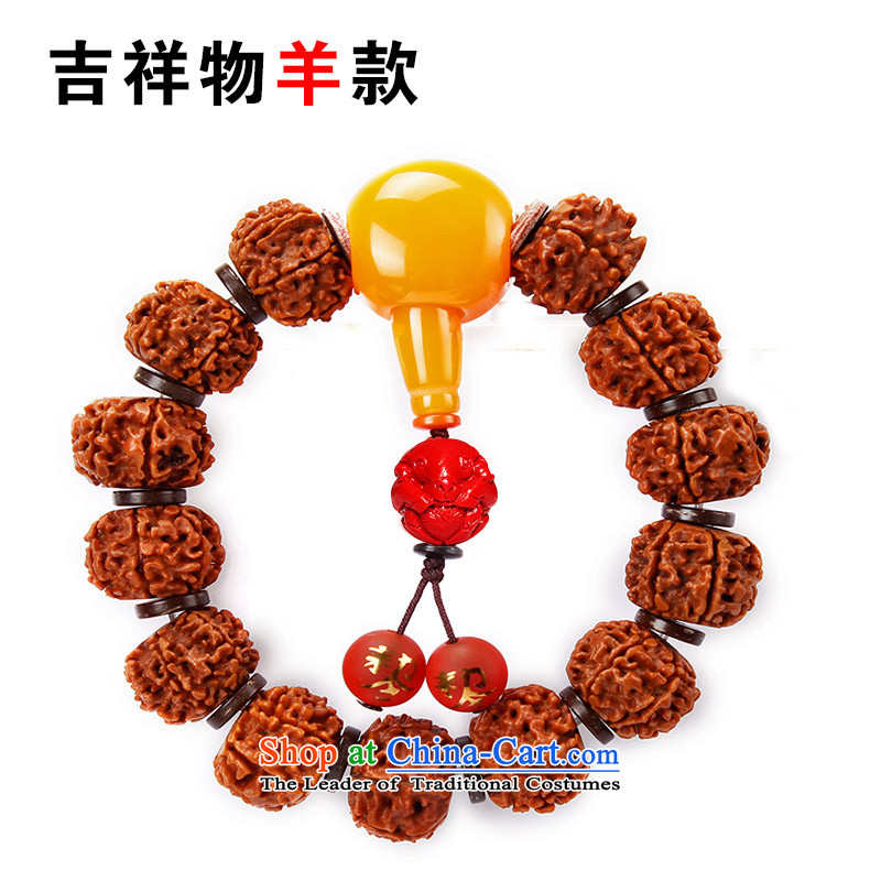 Set on 6 Ge Xiang Vajra Bodhi hands string 2016 Year of the monkey cinnabar lunar new year of the goat five lines of code-Kai Tai Hand chain men of the Chinese zodiac sheep, set the Ascott , , , Cheung shopping on the Internet