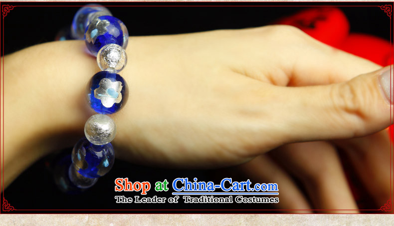 Phoenix Nirvana Hand chain female blue glass and white flowers foil glass beads original China wind DIY jewelry AA108120610W picture, prices, brand platters! The elections are supplied in the national character of distribution, so action, buy now enjoy more preferential! As soon as possible.