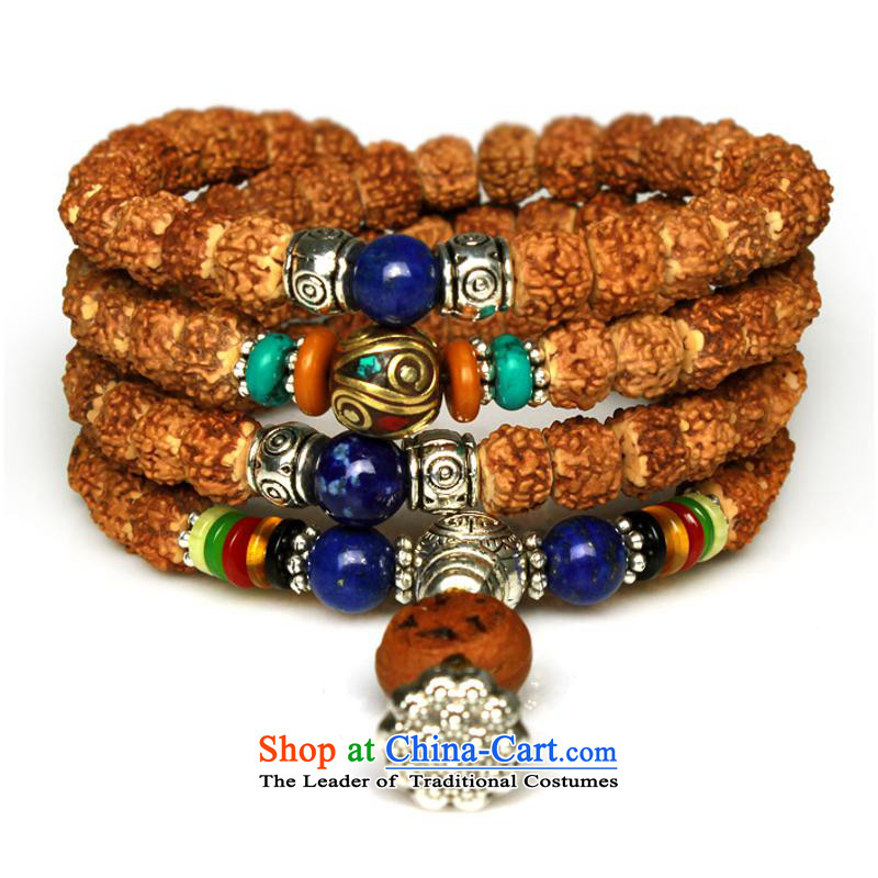 Of Tibetan style low piling small Vajra Bodhi sub 108 screws that bead peaches to string lapis hand chain men and women of the Chinese zodiac dog morning call of , , , shopping on the Internet
