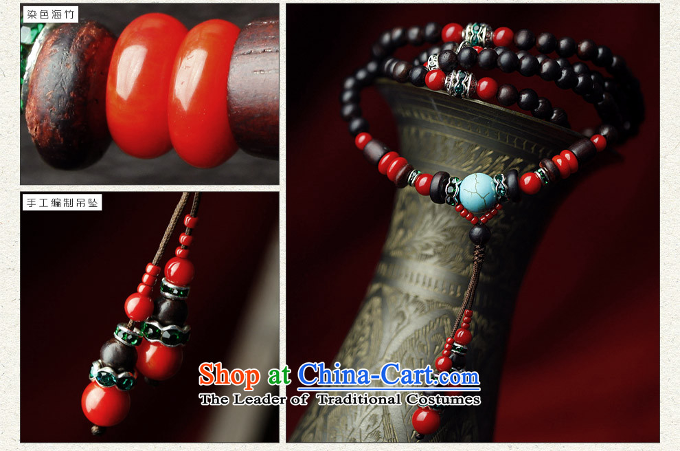 Phoenix Nirvana Hand chain female multi-tier Giant Leaf retro red sandalwood bead hand string original China wind ornaments of the retreat in Arabic AB047121210W picture, prices, brand platters! The elections are supplied in the national character of distribution, so action, buy now enjoy more preferential! As soon as possible.