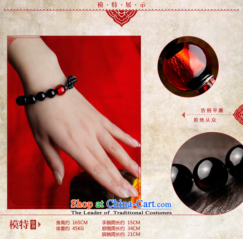 Phoenix Nirvana Hand chain stylish girl natural black agate glass beads original manually DIY China wind ornaments AA113121210W picture, prices, brand platters! The elections are supplied in the national character of distribution, so action, buy now enjoy more preferential! As soon as possible.