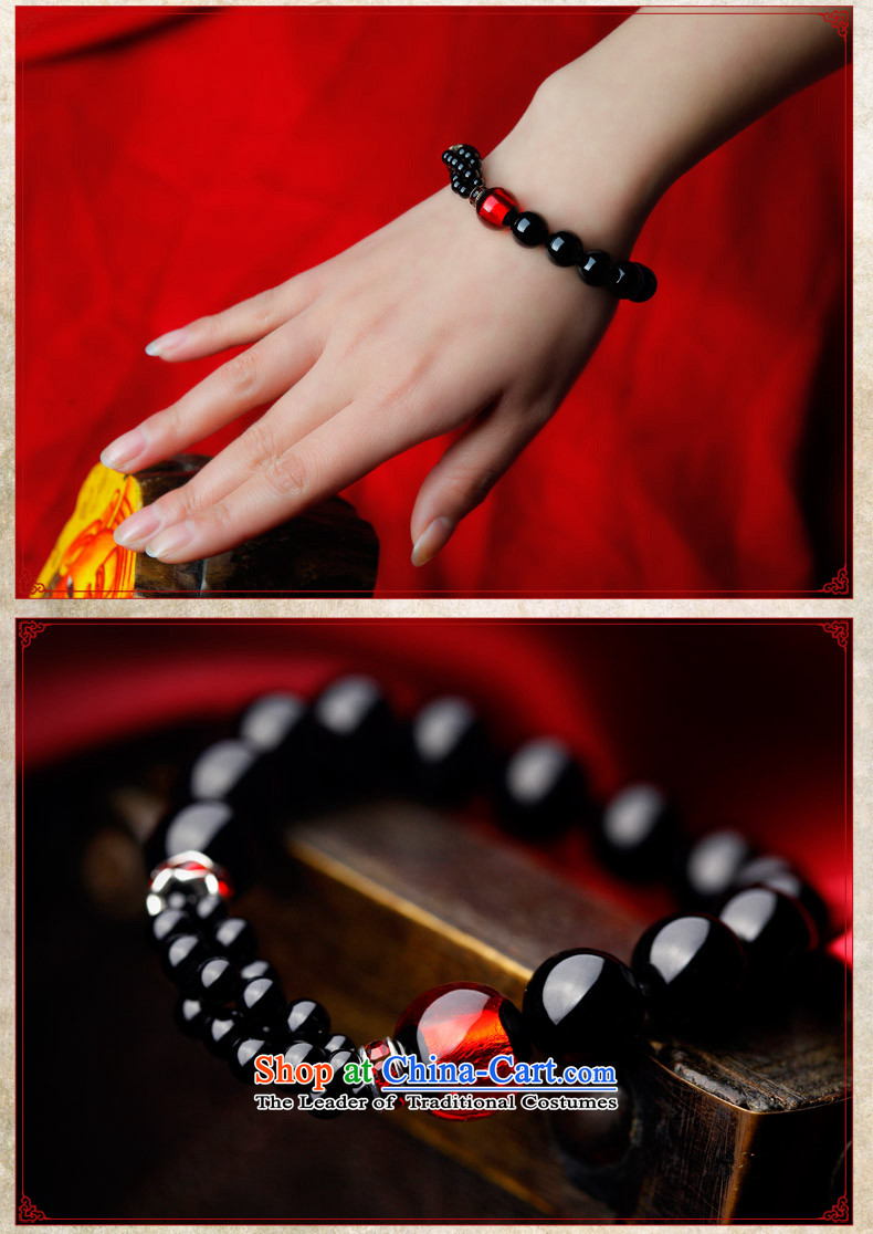 Phoenix Nirvana Hand chain stylish girl natural black agate glass beads original manually DIY China wind ornaments AA113121210W picture, prices, brand platters! The elections are supplied in the national character of distribution, so action, buy now enjoy more preferential! As soon as possible.
