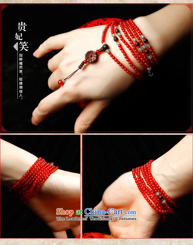 Phoenix Nirvana stylish multi-tier natural Red Agate, dongling jade bracelets women original China wind jewelry can be c.o.d. picture, prices, brand platters! The elections are supplied in the national character of distribution, so action, buy now enjoy more preferential! As soon as possible.