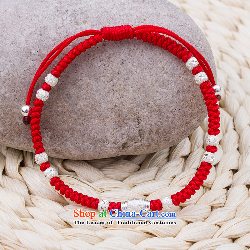  By order of the Board of the GDE twine men hand chain S925 Silver Pearl of the Chinese zodiac sheep couples transshipment hand chain women Red Hand chain can be stamped upgrade ,gde,,, Pearl of the trans-shipment of online shopping
