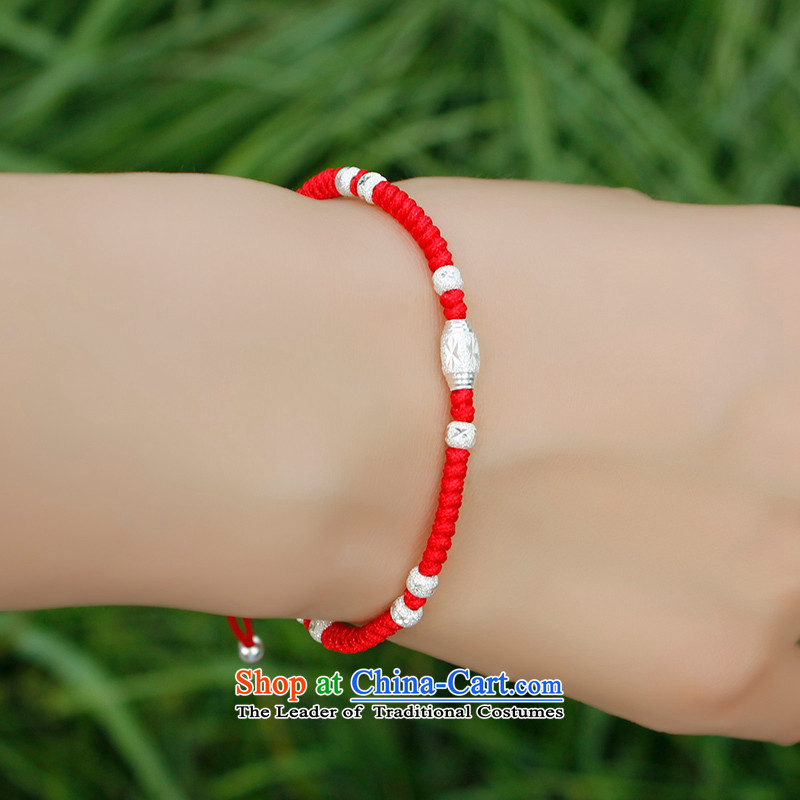  By order of the Board of the GDE twine men hand chain S925 Silver Pearl of the Chinese zodiac sheep couples transshipment hand chain women Red Hand chain can be stamped upgrade ,gde,,, Pearl of the trans-shipment of online shopping