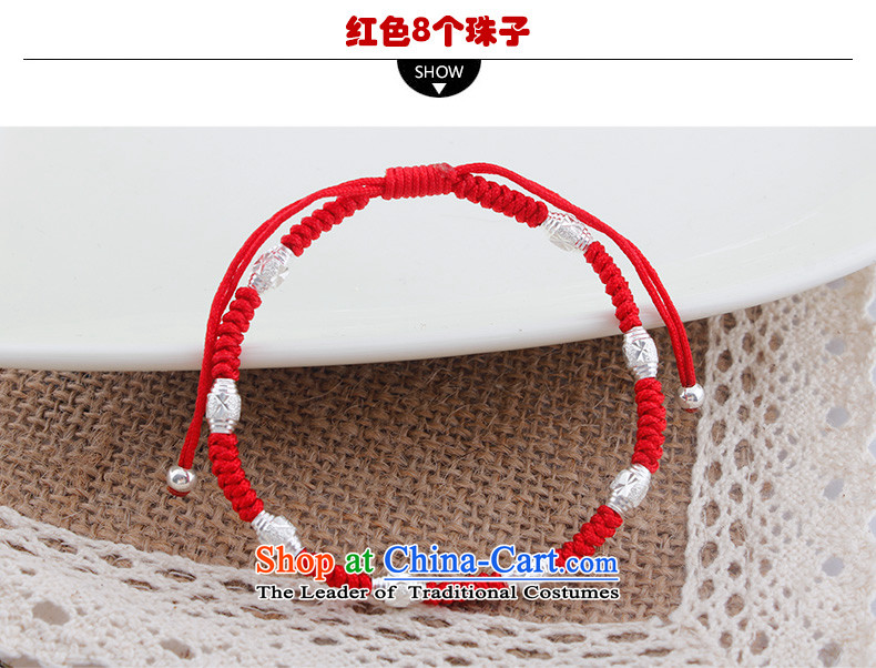  By order of the Board of the GDE twine men hand chain S925 Silver Pearl of the Chinese zodiac sheep couples transshipment hand chain women Red Hand chain can be stamped 8 beads red picture, prices, brand platters! The elections are supplied in the national character of distribution, so action, buy now enjoy more preferential! As soon as possible.