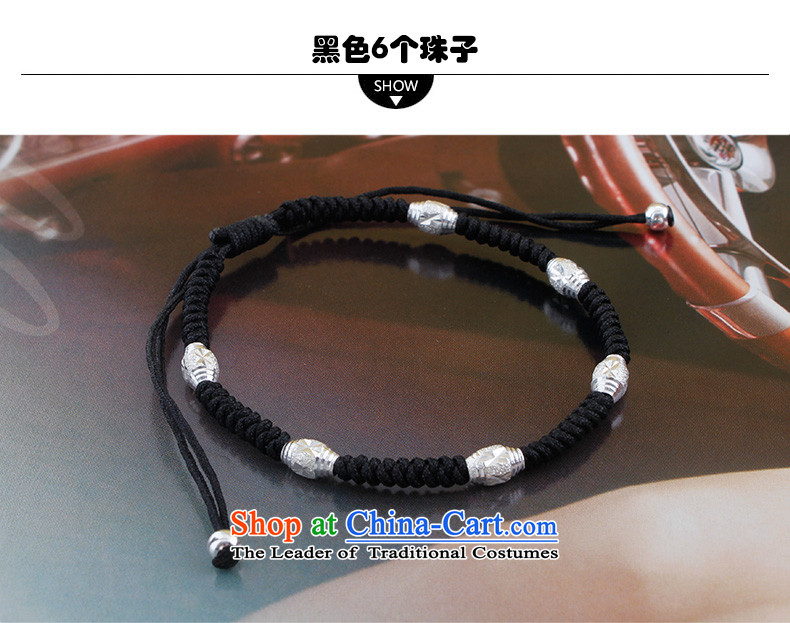  By order of the Board of the GDE twine men hand chain S925 Silver Pearl of the Chinese zodiac sheep couples transshipment hand chain women Red Hand chain can be stamped 6 beads black pictures, prices, brand platters! The elections are supplied in the national character of distribution, so action, buy now enjoy more preferential! As soon as possible.