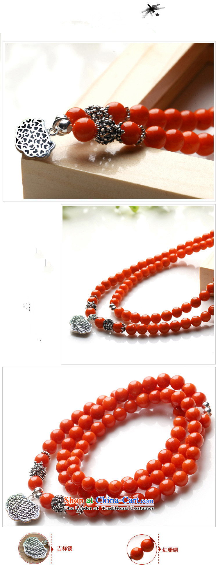 The East China wind following spirit hand chain 925 silver framed coral from 6mm Xiangyun lock (grant accreditation certificate) Picture, prices, brand platters! The elections are supplied in the national character of distribution, so action, buy now enjoy more preferential! As soon as possible.