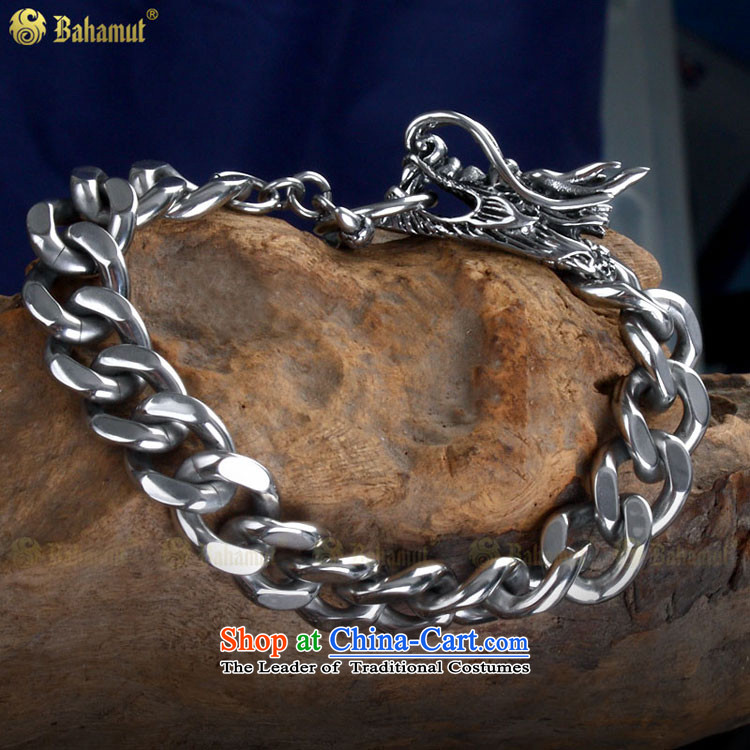 Bahamut titanium steel jewelry men and gas is stylish dragon surprised cloud tour men hand chain men of the Chinese zodiac dragon ornaments Korean wild fine packing, prices, brand platters! The elections are supplied in the national character of distribution, so action, buy now enjoy more preferential! As soon as possible.
