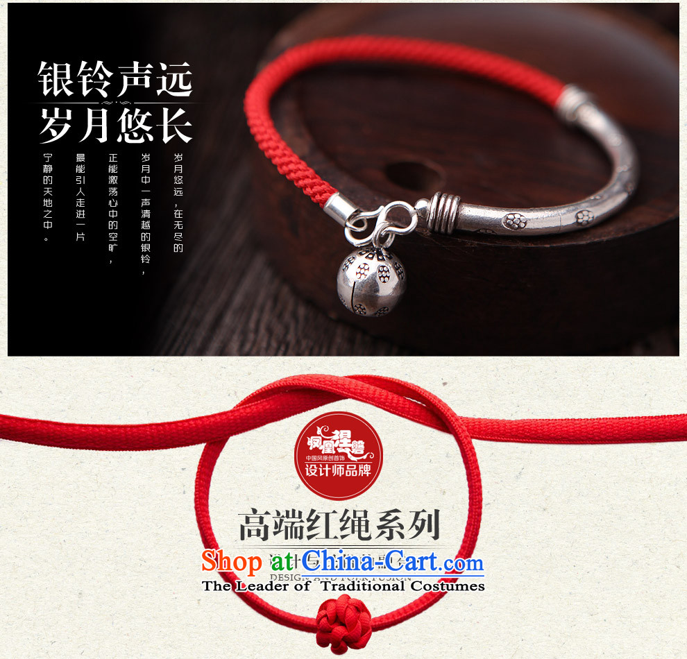 Phoenix nirvana in the preparation of this year by manually red bell 925 silver bracelet female China wind ornaments AA135141010W umesono hand chain picture, prices, brand platters! The elections are supplied in the national character of distribution, so action, buy now enjoy more preferential! As soon as possible.