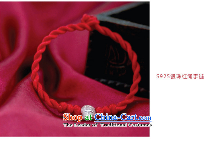 Meceon 925 silver bead Red Hand chain China wind and stylish mobile phone link women couples bracelets picture, prices, brand platters! The elections are supplied in the national character of distribution, so action, buy now enjoy more preferential! As soon as possible.