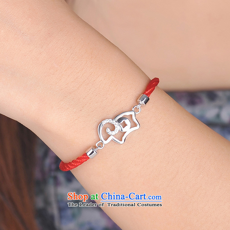  By order of the Board of the GDE twine men hand chain S925 Silver Pearl of the Chinese zodiac sheep couples transshipment hand chain women Red Hand chain can be stamped by the fiscal year of the Sheep Hand chain ,gde,,, shopping on the Internet