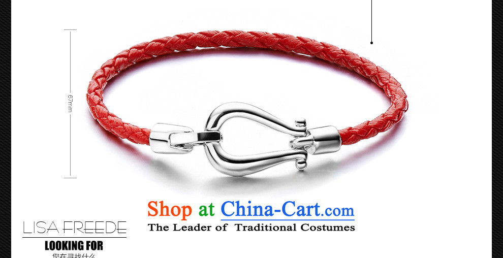 Lisa FREEDE hand chain around the verdant, glossy red wax twine 65653346 chain fashion jewelry girls the year of the sheep gift China wind hand chain Red Silver elegant image, prices, brand platters! The elections are supplied in the national character of distribution, so action, buy now enjoy more preferential! As soon as possible.