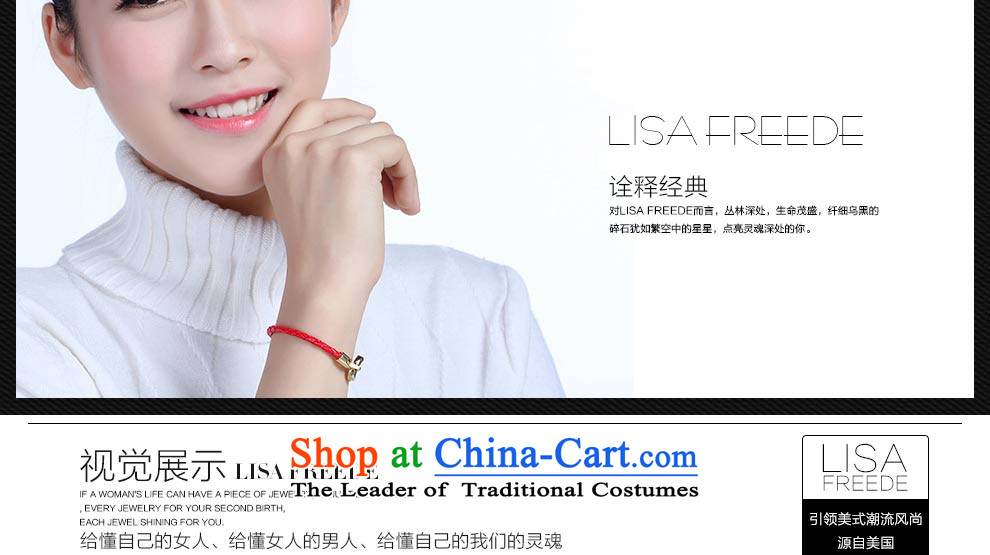 Lisa FREEDE hand chain around the verdant, glossy red wax twine 65653346 chain fashion jewelry girls the year of the sheep gift China wind hand chain Red Silver elegant image, prices, brand platters! The elections are supplied in the national character of distribution, so action, buy now enjoy more preferential! As soon as possible.