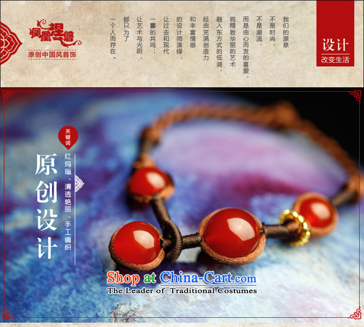 Phoenix Nirvana retro sweet Red Agate Hand chain female stylish cherry original manually China wind ornaments Red Agate cherry picture, prices, brand platters! The elections are supplied in the national character of distribution, so action, buy now enjoy more preferential! As soon as possible.