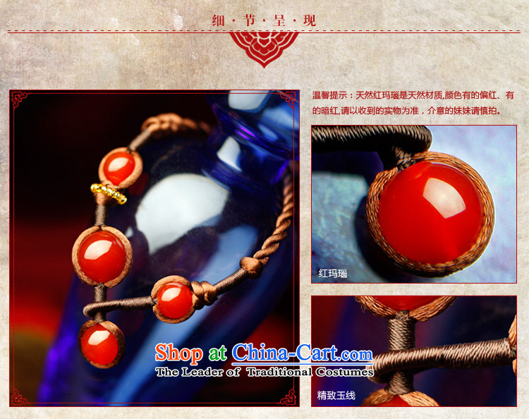 Phoenix Nirvana retro sweet Red Agate Hand chain female stylish cherry original manually China wind ornaments Red Agate cherry picture, prices, brand platters! The elections are supplied in the national character of distribution, so action, buy now enjoy more preferential! As soon as possible.