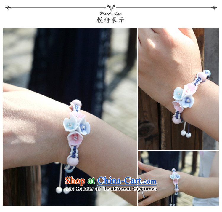 Jingdezhen Song Chong Wa Hand chain female stylish ceramic Diamond Flower bracelets manually China wind ornaments picture, prices, brand platters! The elections are supplied in the national character of distribution, so action, buy now enjoy more preferential! As soon as possible.