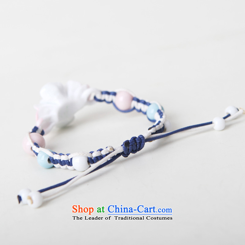 Jingdezhen Song Chong Wa Hand chain female stylish ceramic Diamond Flower bracelets manually China wind ornaments, Cheong Wa Song , , , shopping on the Internet