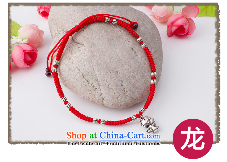 Covered in Colombia 925 Silver Silver red chains female hand woven zodiac fashion chains and verdant Sheep Foot link-Yuk-free (please leave the Chinese zodiac, lettering and inscriptions content) Picture, prices, brand platters! The elections are supplied in the national character of distribution, so action, buy now enjoy more preferential! As soon as possible.