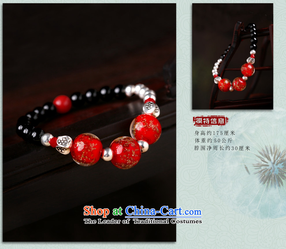 Gangnam-gu rainy in China wind stylish jewelry agate glass bracelets sweet red decor furnished to the circumference of the female wrist 20 cm photo, prices, brand platters! The elections are supplied in the national character of distribution, so action, buy now enjoy more preferential! As soon as possible.