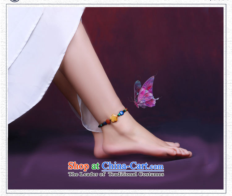 Gangnam-gu rainy manually China wind color stone chains of ethnic retro weaving female summer accessories ankle Circumference 24cm photo, prices, brand platters! The elections are supplied in the national character of distribution, so action, buy now enjoy more preferential! As soon as possible.