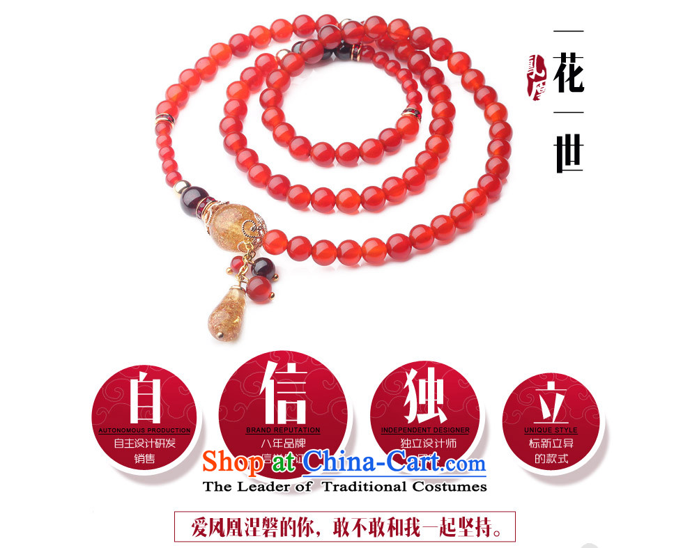 Phoenix Nirvana Hand chain female natural Red Agate pomegranates stone multi-tier original hand string China wind verdant, handcrafted accessories from the picture, prices, brand platters! The elections are supplied in the national character of distribution, so action, buy now enjoy more preferential! As soon as possible.